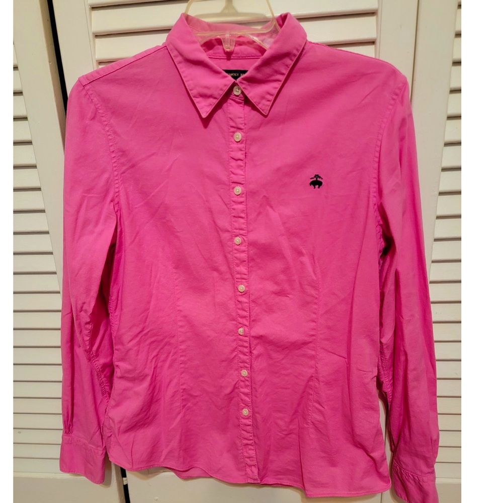 Brooks Brothers Hot Pink Button Down Shirt